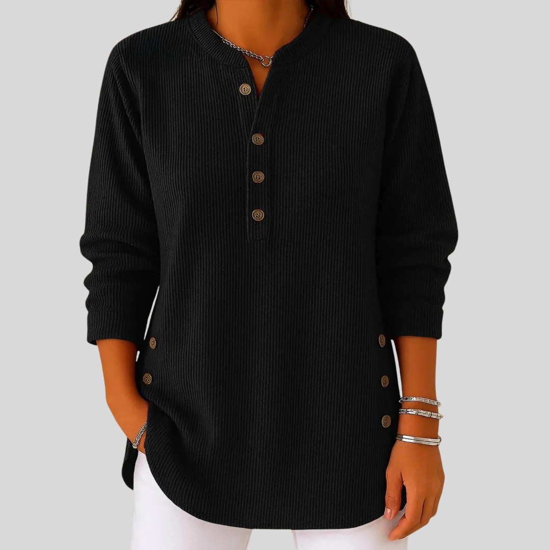 RIBVANG pullover i blød ribstrik – billede 6