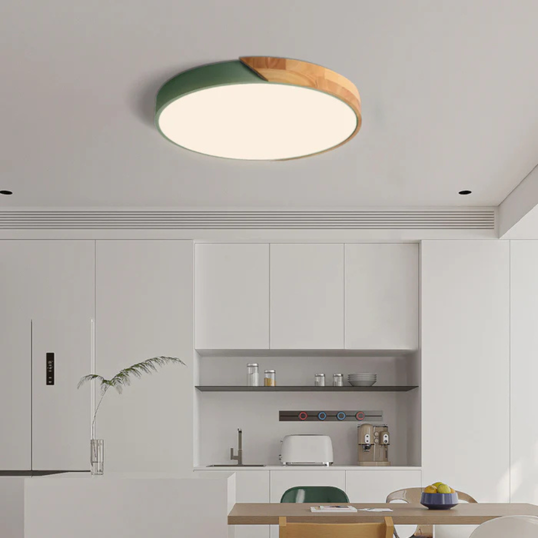 SKOVLOFT loftlampe i træ og akryl – billede 4