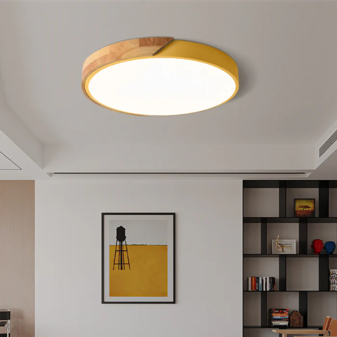 SKOVLOFT loftlampe i træ og akryl – billede 5
