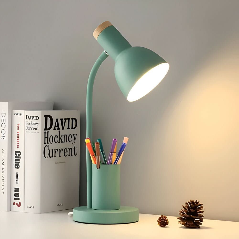 LED-bordlampe med indbygget penneholder – billede 5