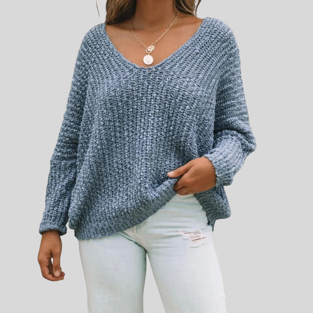 SKULDERVIG sweater til damer – billede 3