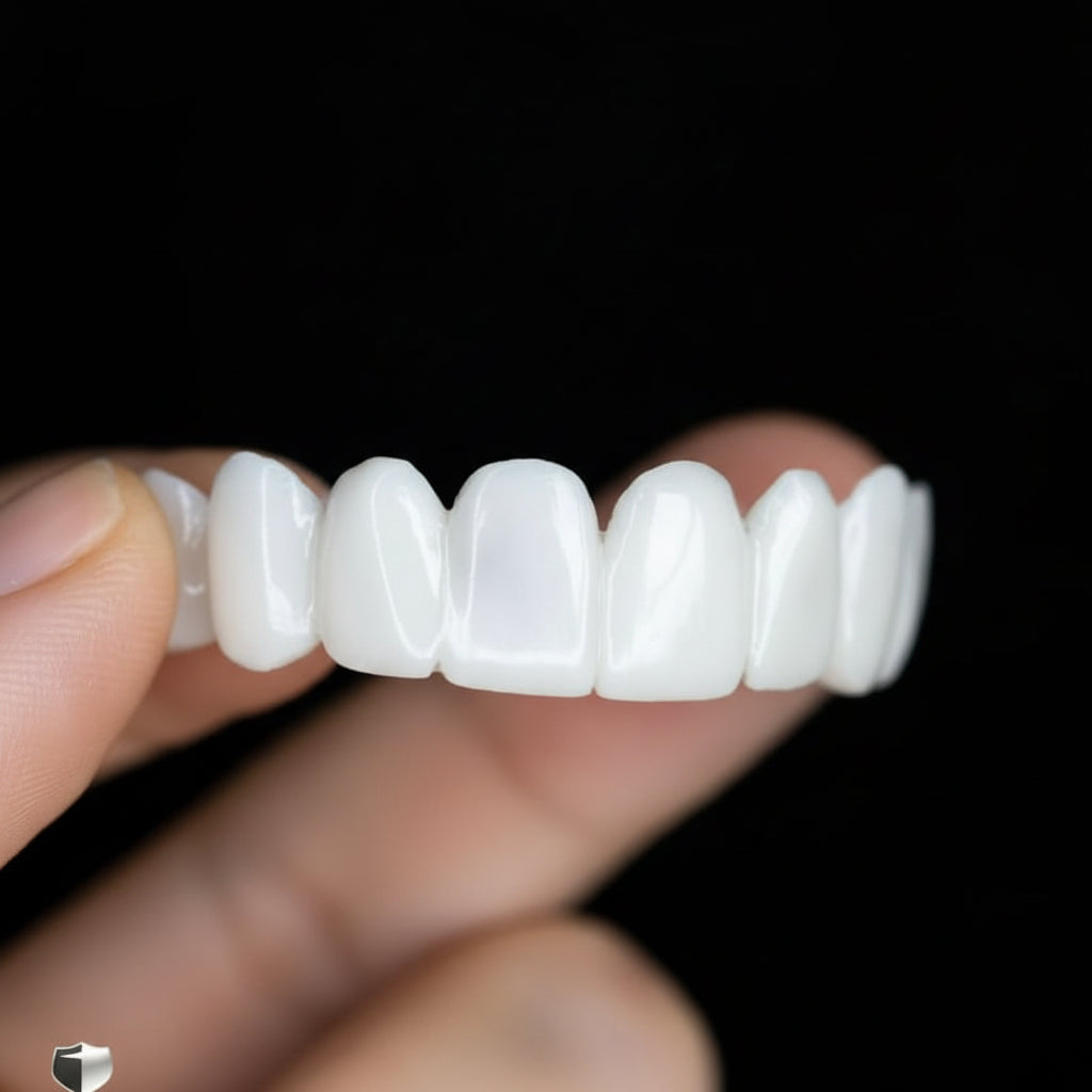 SMILBRO tandprotese med hvide dentallinser – billede 4