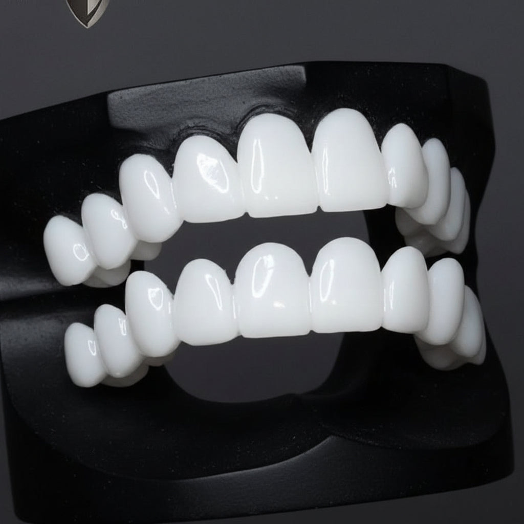 SMILBRO tandprotese med hvide dentallinser – billede 5