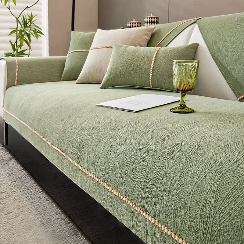 SOFAVÆRN sofaovertræk i hørlook – billede 6