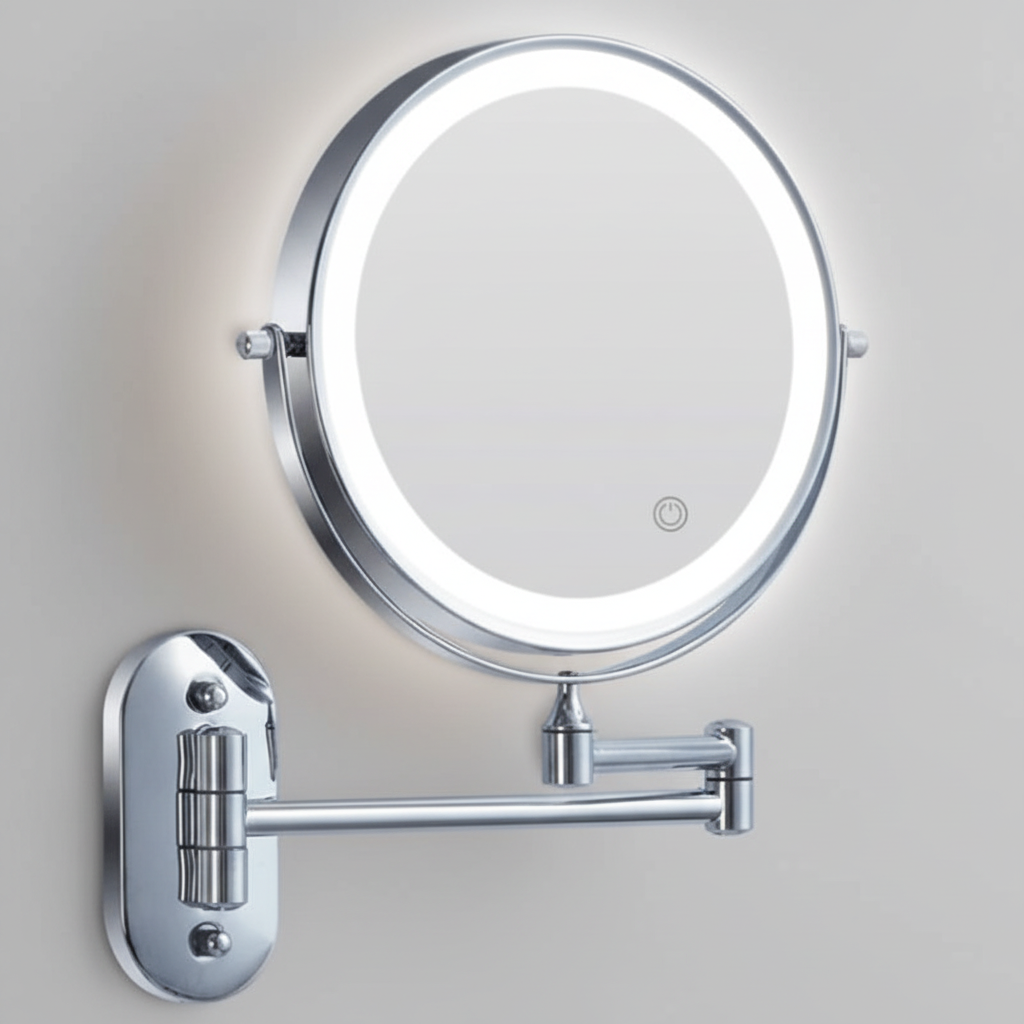 SPEJLGLØD makeupspejl med LED-lys – billede 8