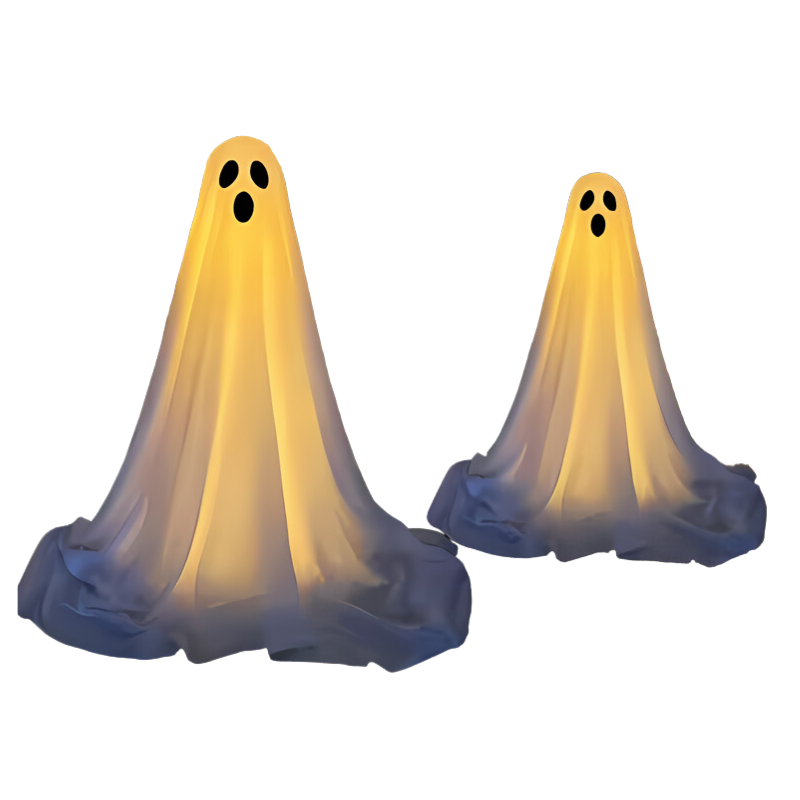SPØGELSLY LED-spøgelse til halloween – billede 3