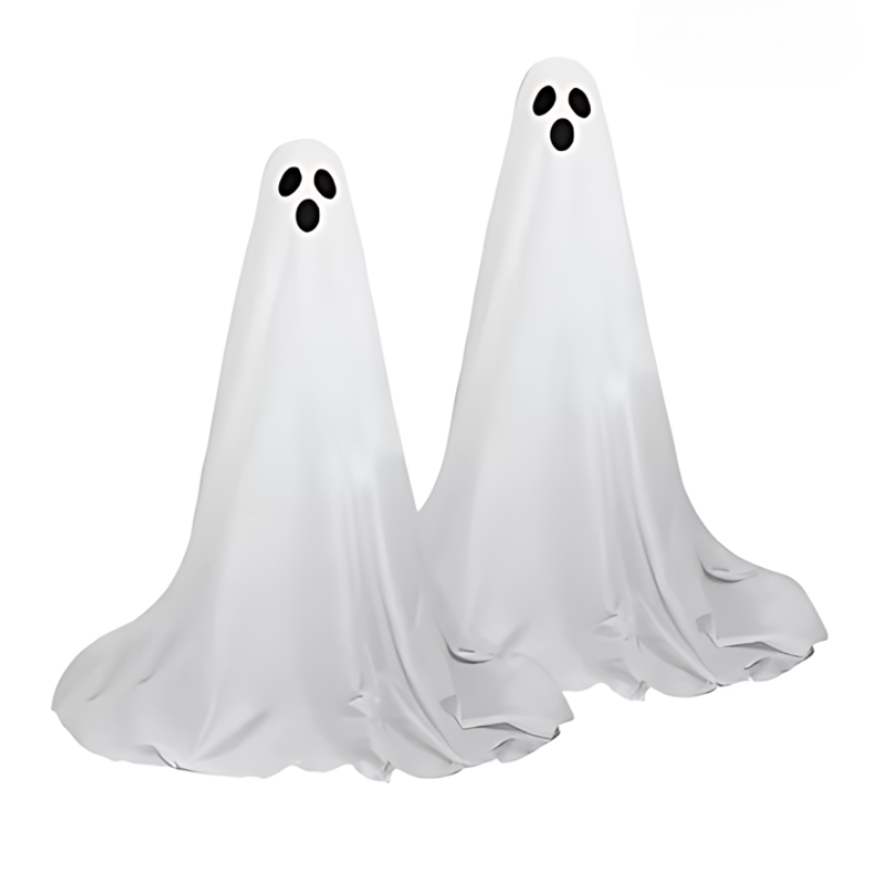 SPØGELSLY LED-spøgelse til halloween – billede 4