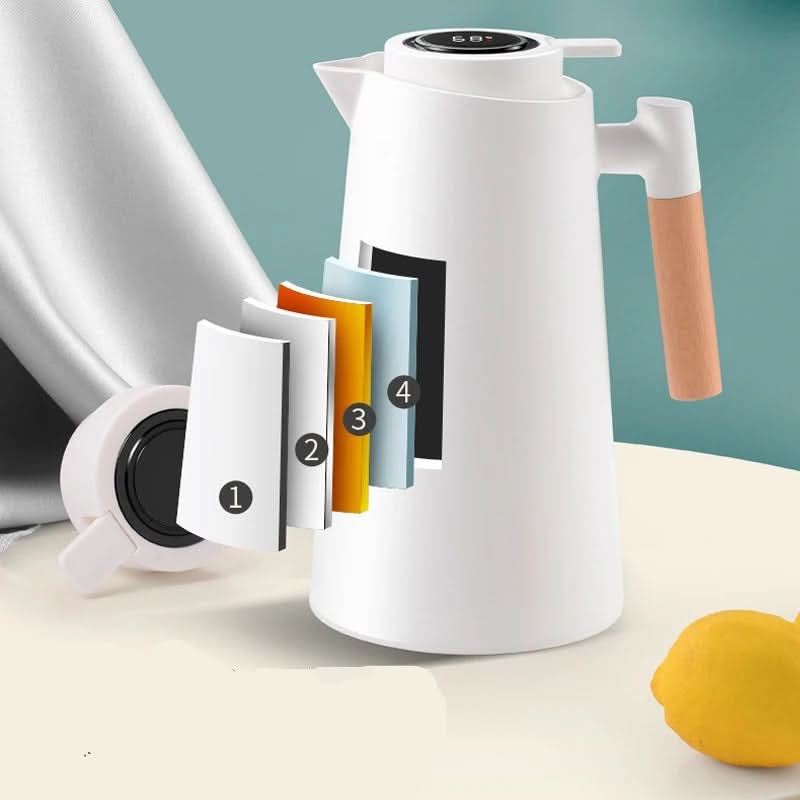 Termokande på 1 liter med digital temperaturvisning til kaffe og te – billede 6