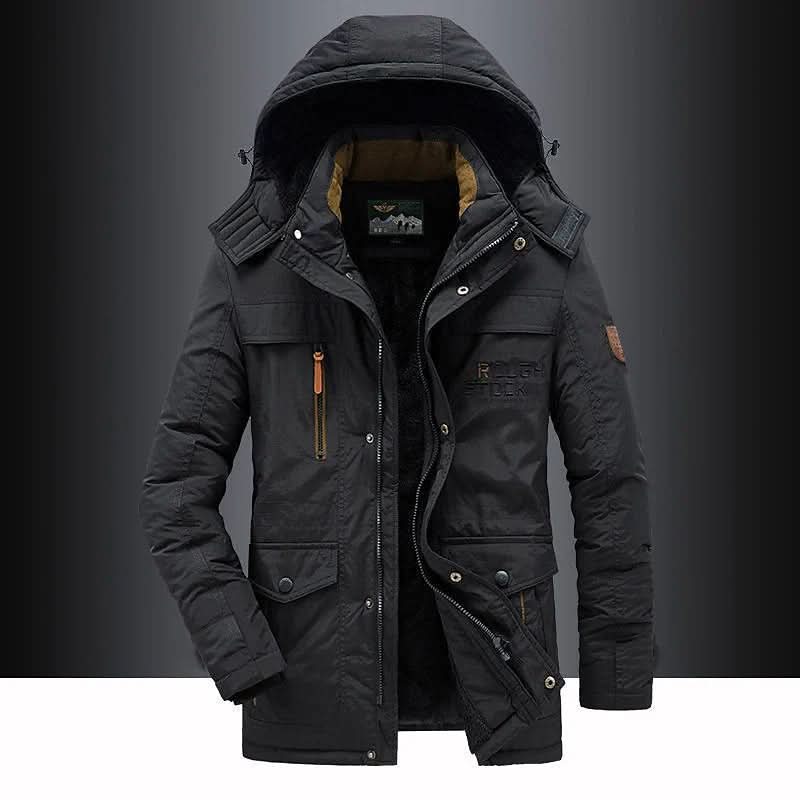 VINDSKJOLD vatteret parka med fleecefor – billede 6