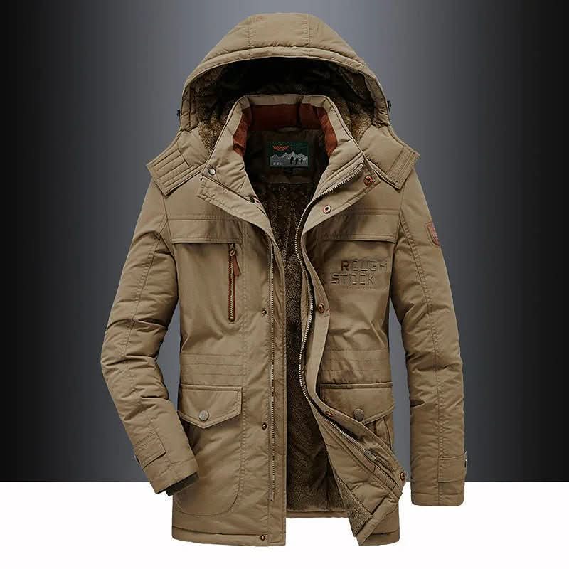 VINDSKJOLD vatteret parka med fleecefor – billede 8