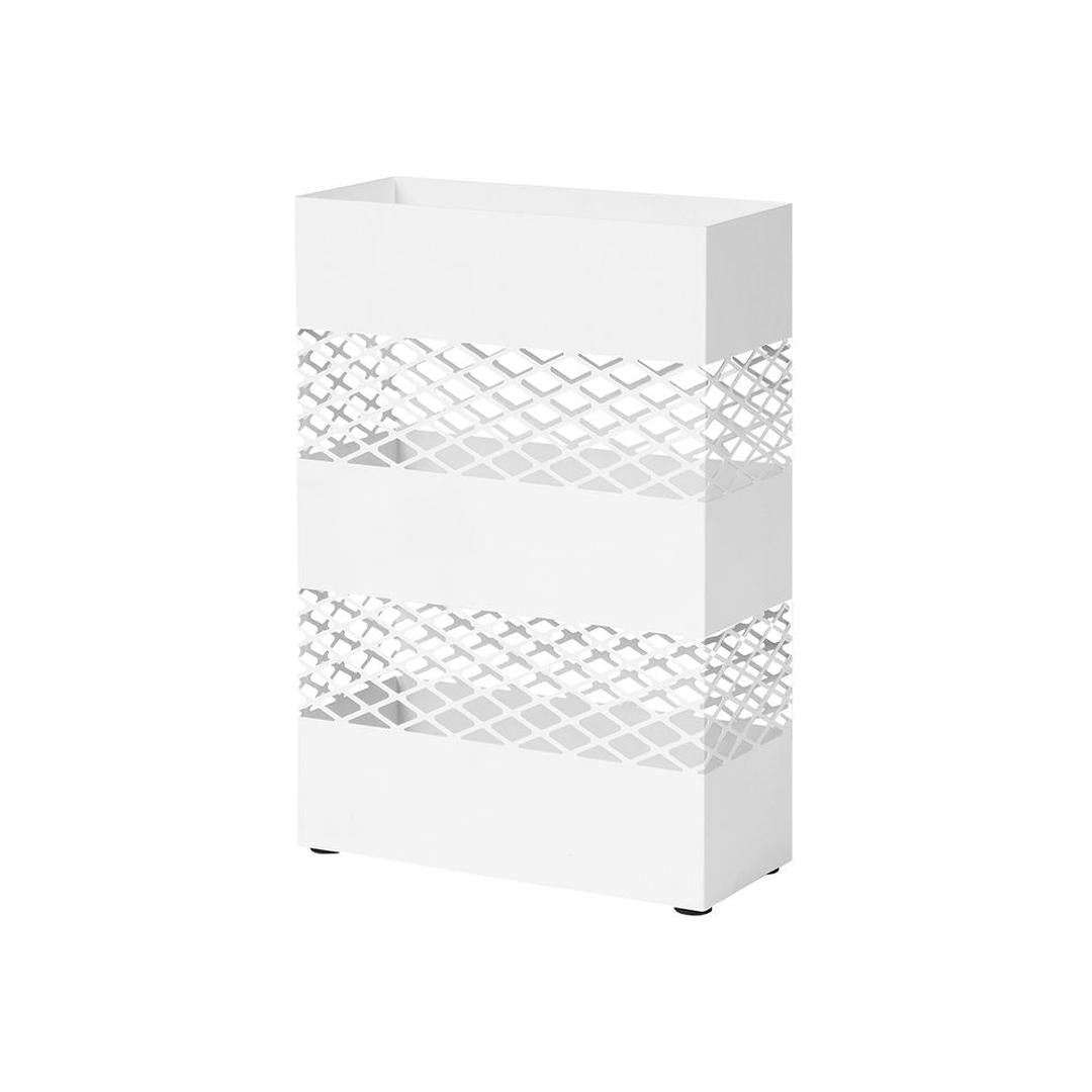Paraplystativ med 4 Kroge – Metal Paraplyholder med Drypbakke i Antracit