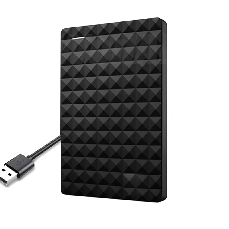 DATAFJORD ekstern harddisk med 2 TB lagerplads set forfra