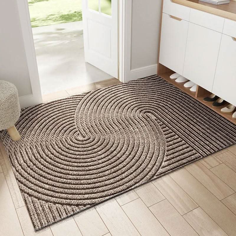 Skridsikker dørmåtte med sandfangsdesign i nordisk stil – billede 4