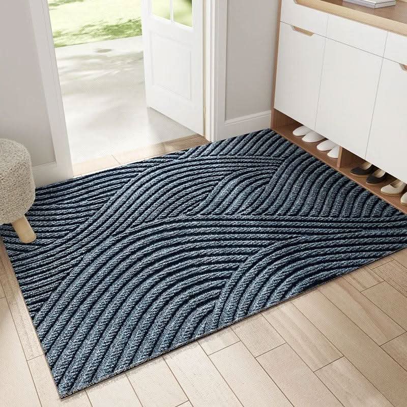 Skridsikker dørmåtte med sandfangsdesign i nordisk stil – billede 5