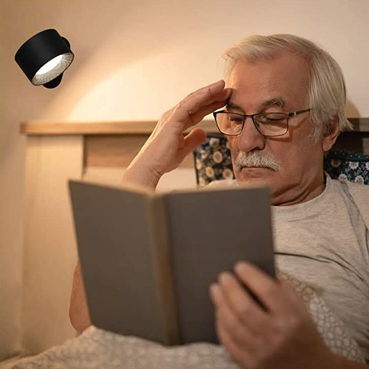 DREJELY trådløs LED væglampe med magnetholder – billede 3