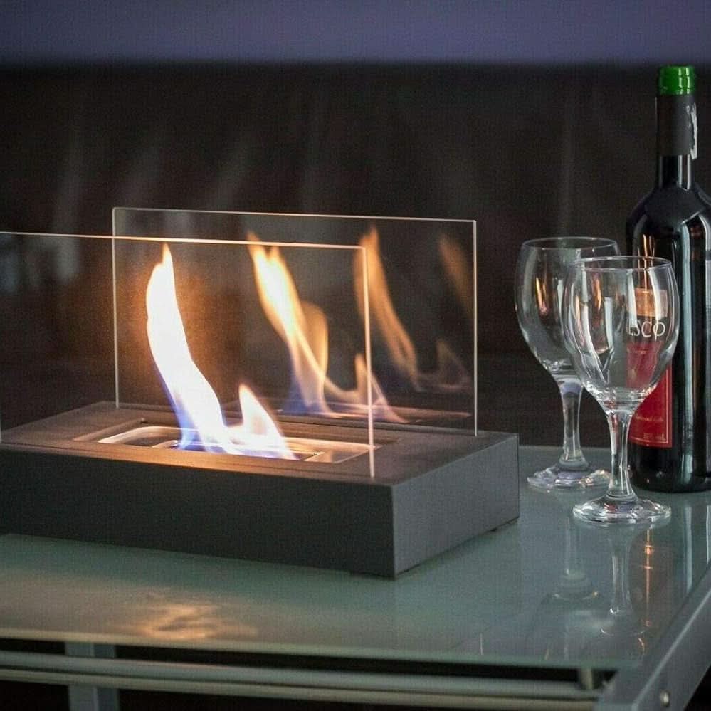 FLAMMELY bærbar bioethanol bordkamin – billede 4