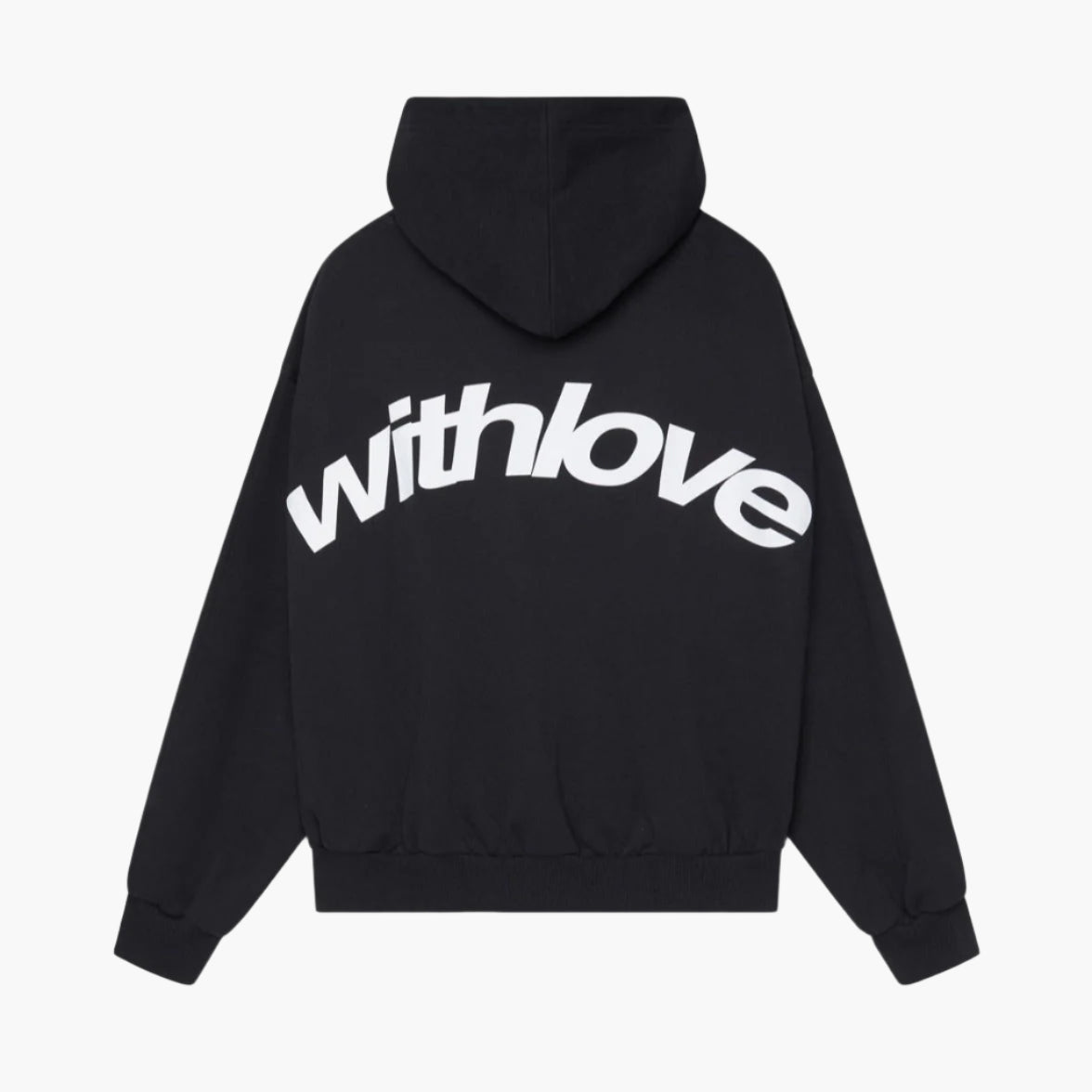 Oversize hoodie til damer med markant rygtryk – billede 7