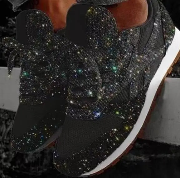 GLIMMERSTI sneakers til damer med glimmer – billede 4