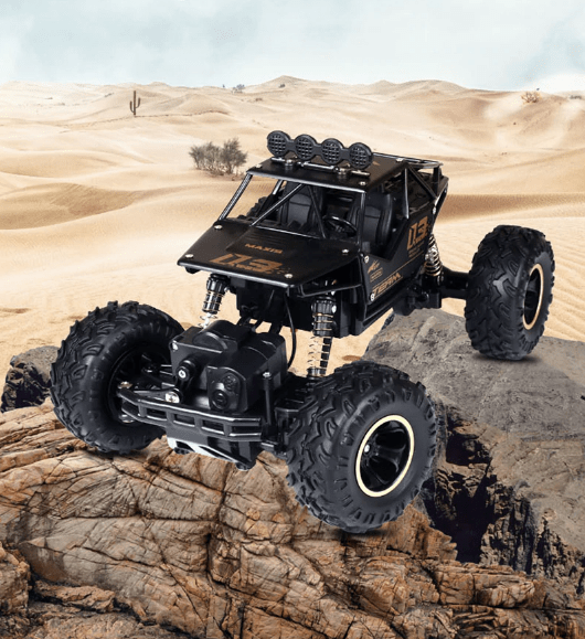 Robust fjernstyret monstertruck med firehjulstræk – billede 5