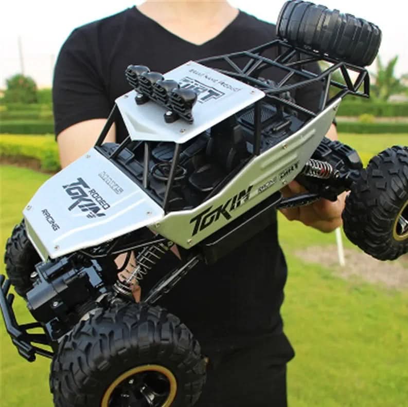 Robust fjernstyret monstertruck med firehjulstræk – billede 10