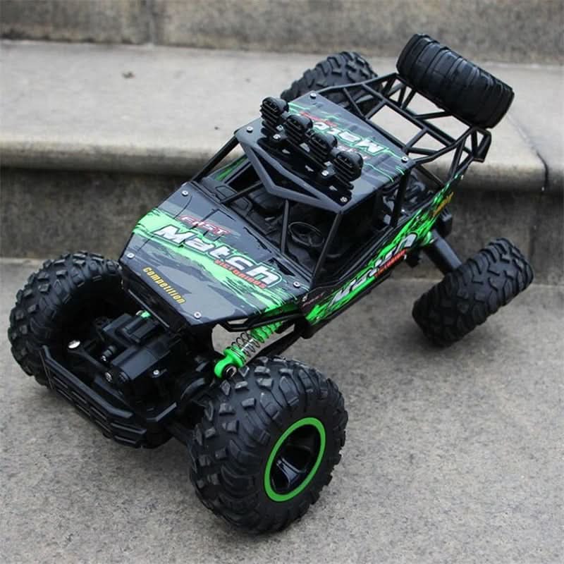 Robust fjernstyret monstertruck med firehjulstræk – billede 11