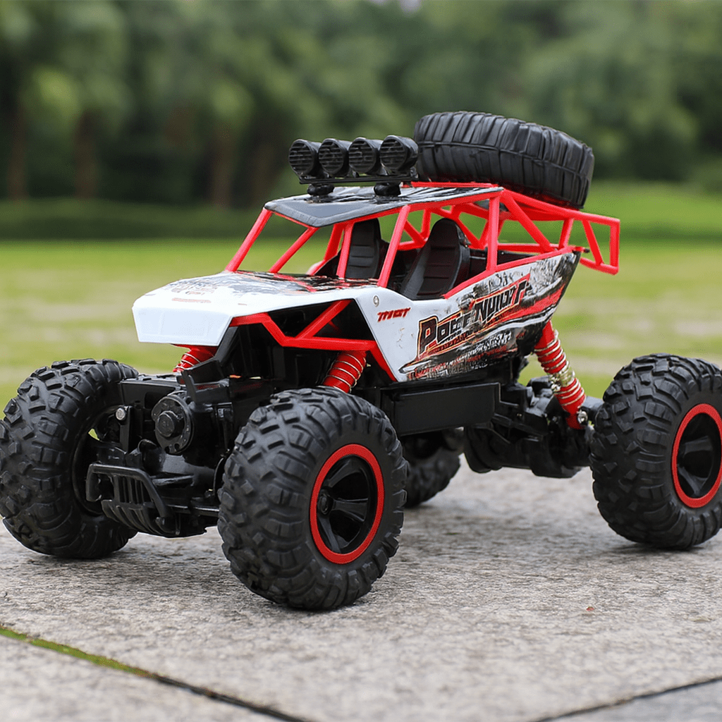 Robust fjernstyret monstertruck med firehjulstræk – billede 14