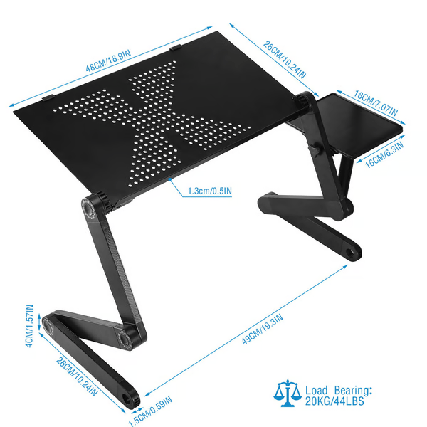 HÆVEKANT ergonomisk laptopstativ til hjemmekontoret – billede 6
