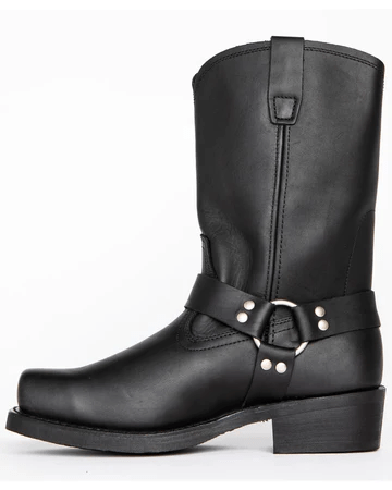 JERNGREB robuste herrestøvler med harness-design – billede 6