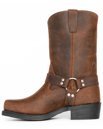 JERNGREB robuste herrestøvler med harness-design – billede 8