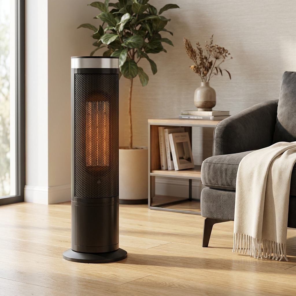 KERAMIKVANG gulvvarmer på 1500 W – billede 4