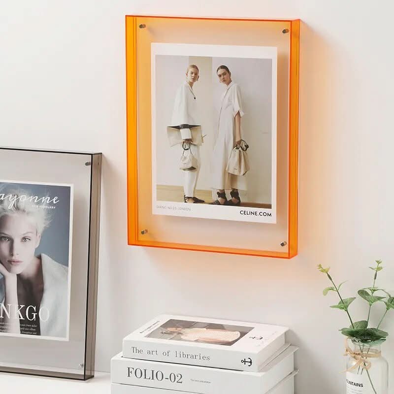 Transparent fotoramme i akryl med svævende billedeffekt – billede 5