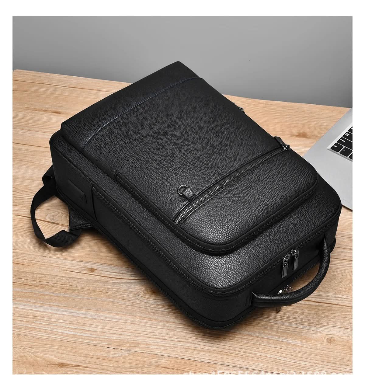 KONTORVIK rygsæk i PU-læder – billede 8