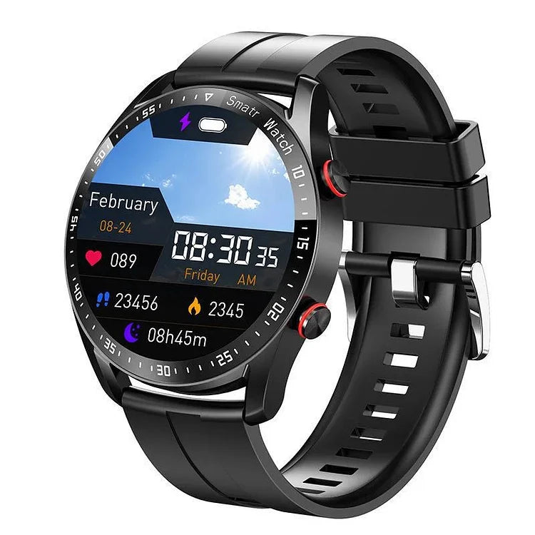 Smartwatch med blodsukkerkontrol uden prik, NFC og Bluetooth-opkald – billede 3