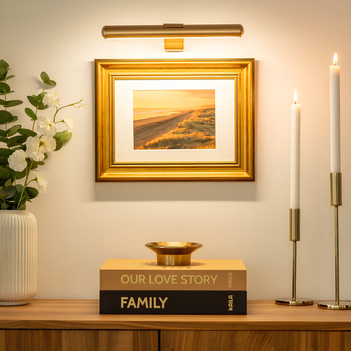KUNSTGLØD trådløs billedlampe – billede 8