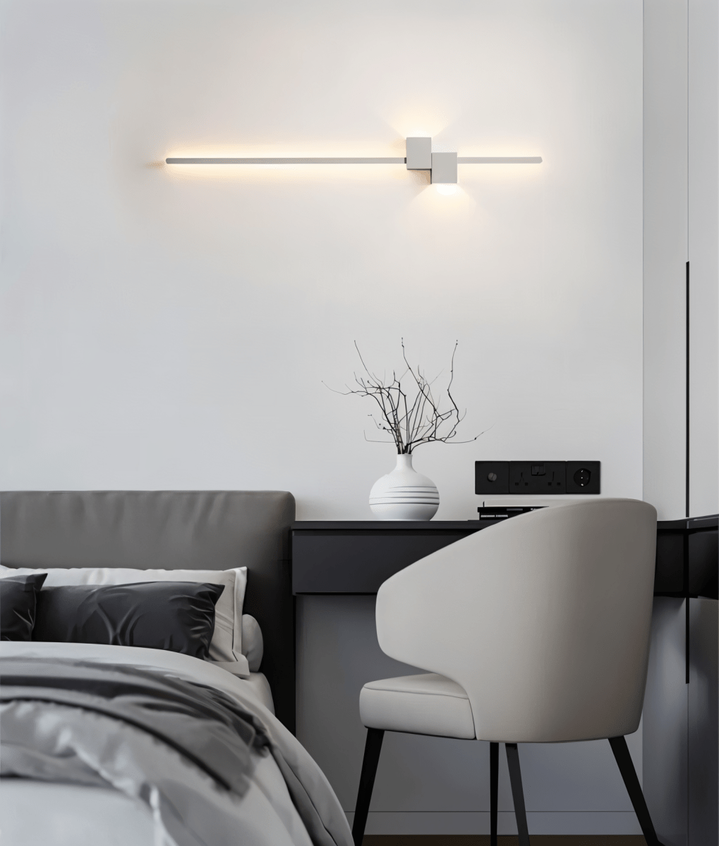 LINJEFALD minimalistisk LED-væglampe – billede 9