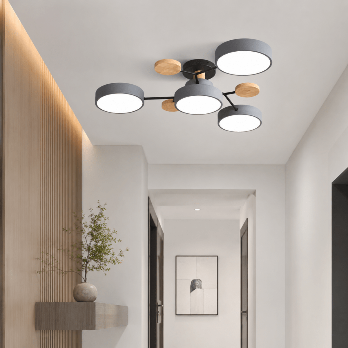 LOFTKRANS rund LED-loftlampe – billede 6