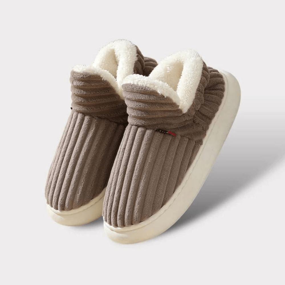 LUNSTED termo-hjemmesko i mikrofiber med varmt plysfoer – billede 11