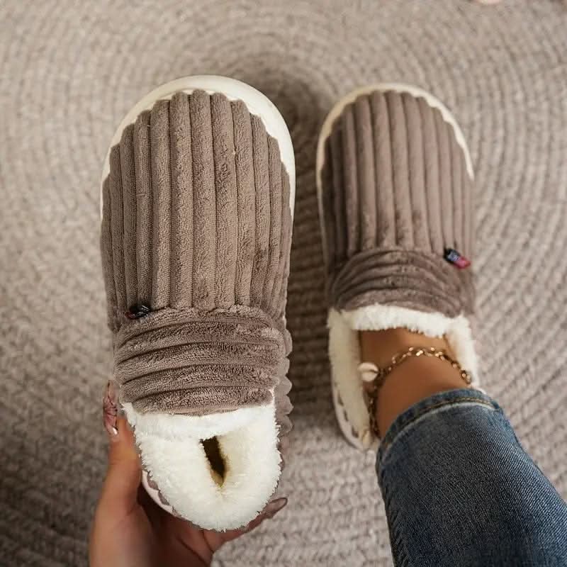 LUNSTED termo-hjemmesko i mikrofiber med varmt plysfoer – billede 18