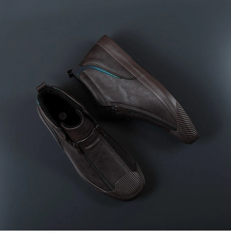 LYNSKRIDT herresneakers med lynlås – billede 11