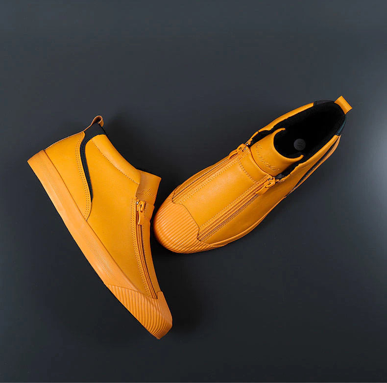 LYNSKRIDT herresneakers med lynlås – billede 12