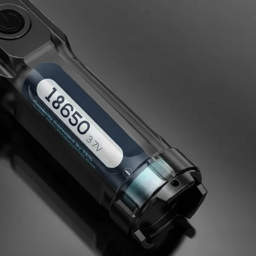 LYSKAST kraftig LED lommelygte med 2000 lumen – billede 7