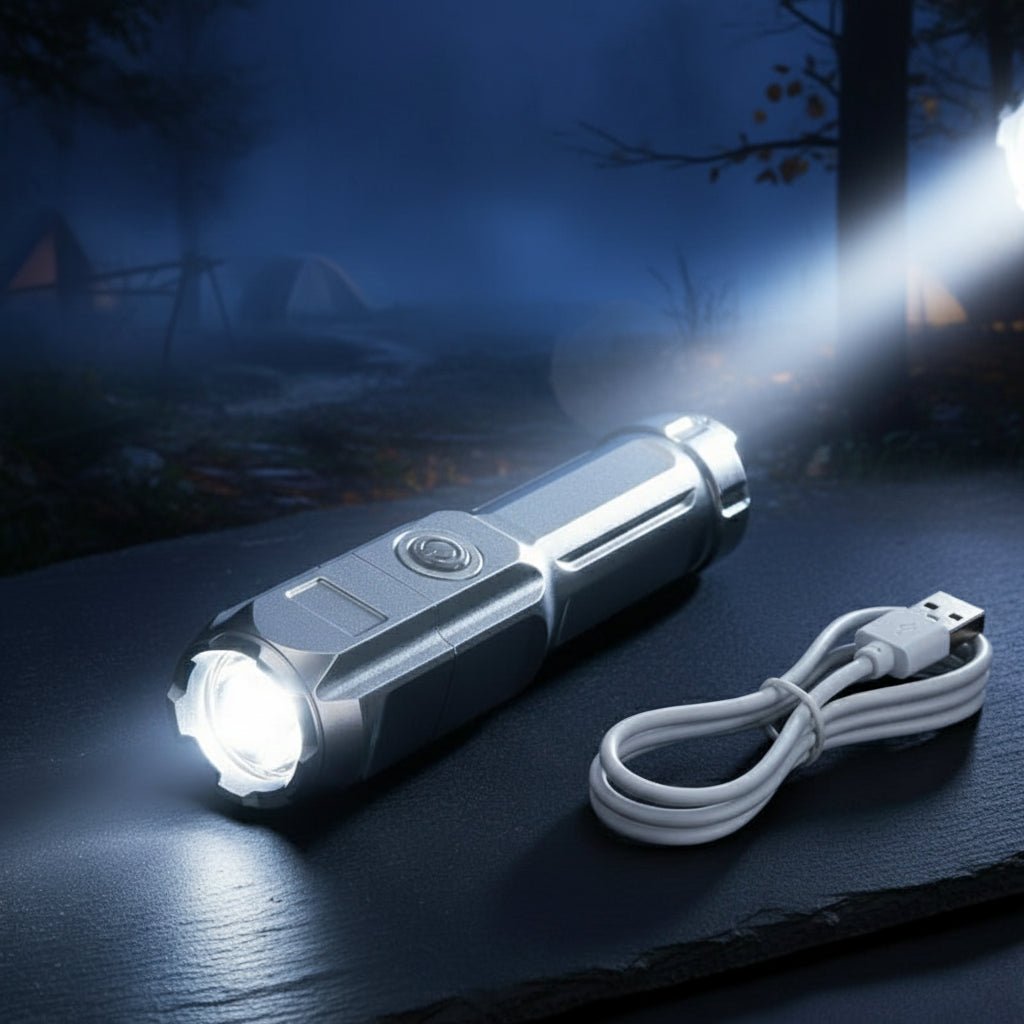 LYSKAST kraftig LED lommelygte med 2000 lumen – billede 8