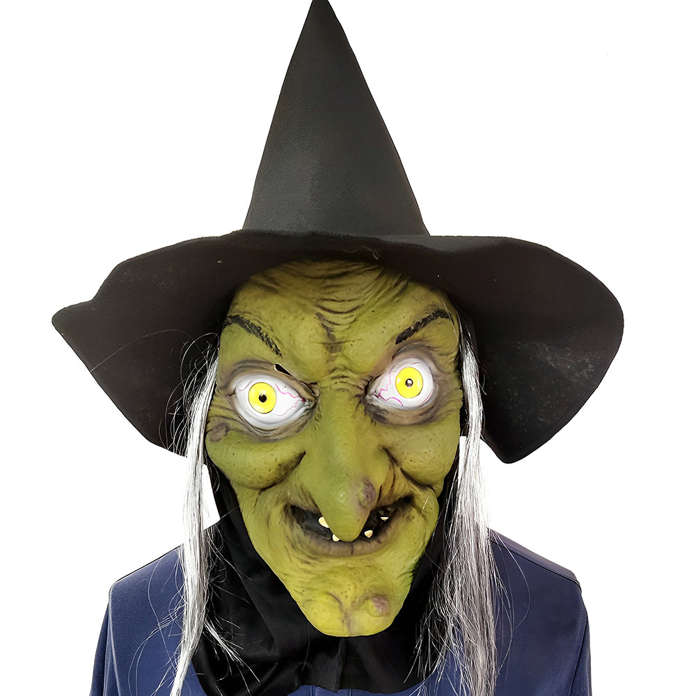 Gammelmandsmaske i naturlig latex til halloween og cosplay – billede 26