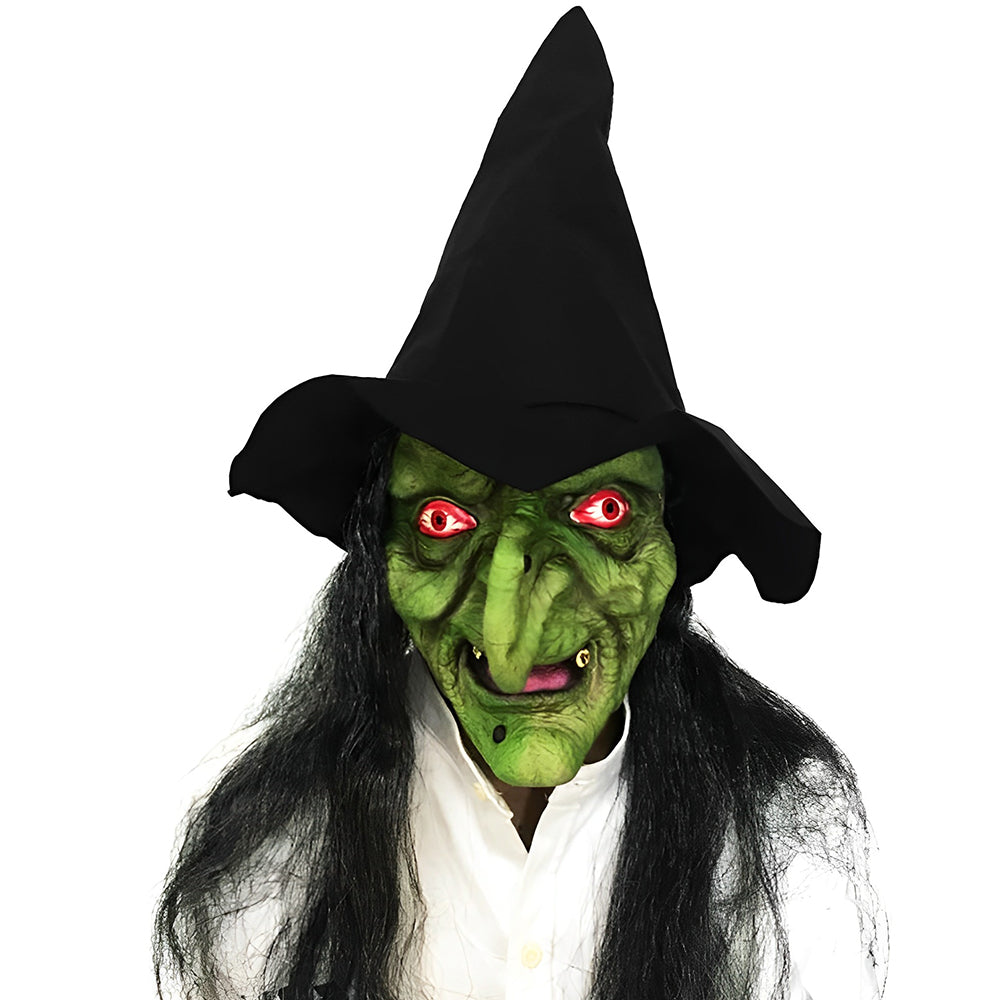Gammelmandsmaske i naturlig latex til halloween og cosplay – billede 27