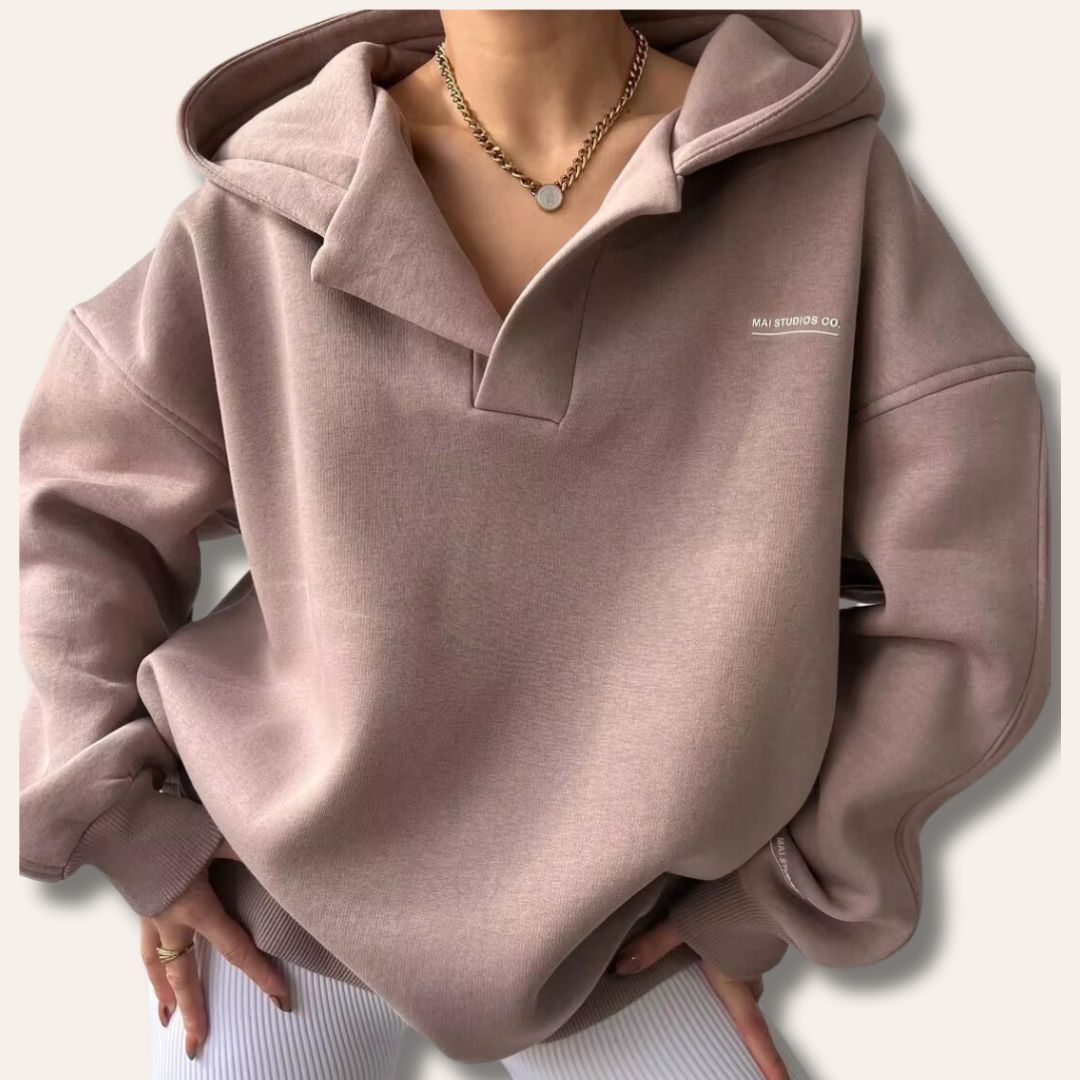MØLLEVANG oversized hoodie til damer – billede 5