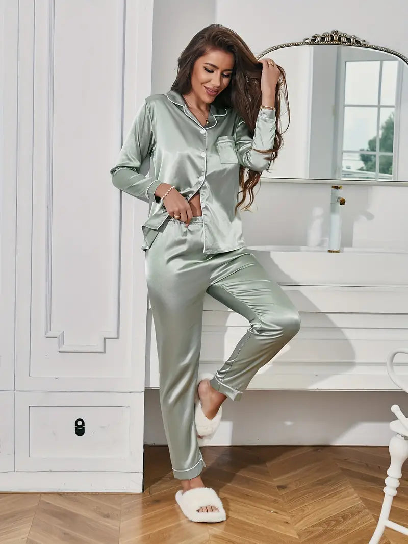 NATSTILLE pyjamassæt til damer – billede 12