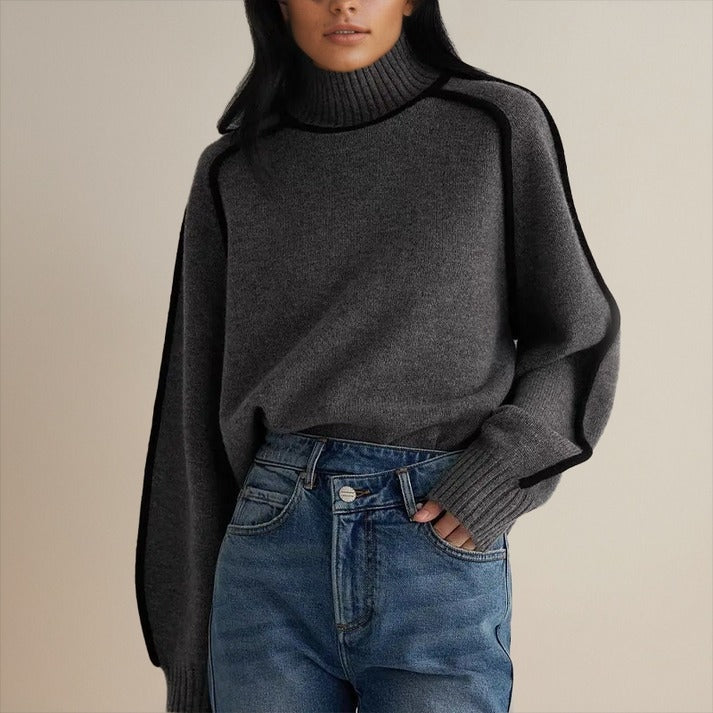 NORDKRAVE sweater med rullekrave – billede 3