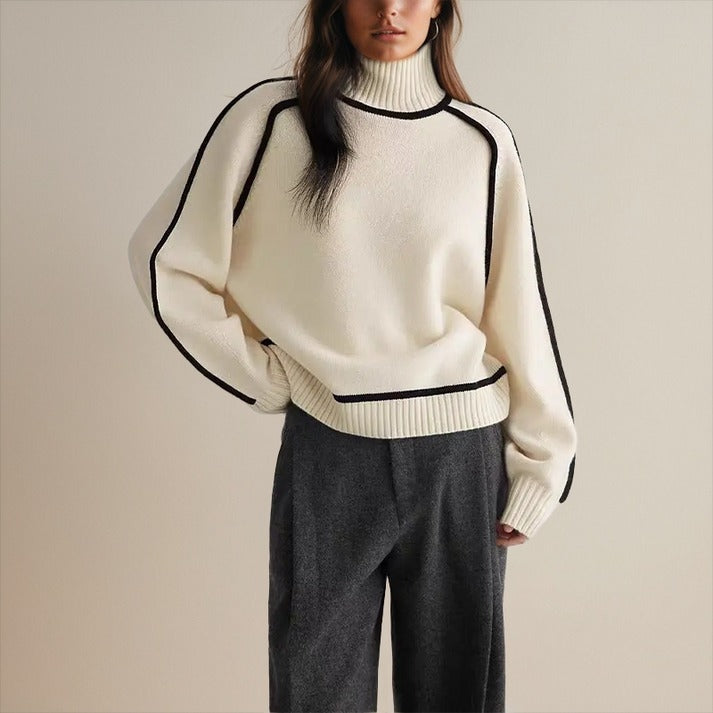 NORDKRAVE sweater med rullekrave – billede 6