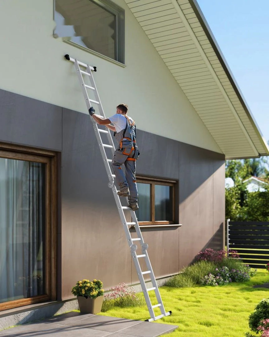 Aluminium foldestige 6-i-1 multifunktionsstige – produktvisning 3 | Noreva Home