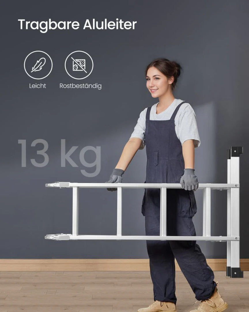 Aluminium foldestige 6-i-1 multifunktionsstige – produktvisning 5 | Noreva Home
